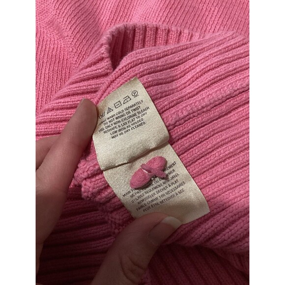 Knitted & Knotted Light Pink Knit Half Sleeve Blouse XS - Picture 8 of 8